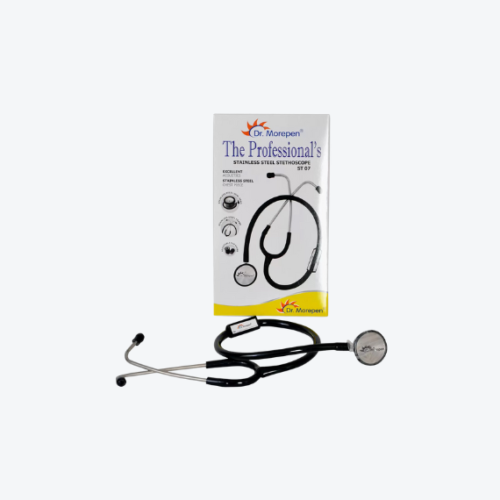 Dr Morepen ST-07 Stainless Steel Stethoscope Dr Morepen ST-07 Stainless Steel Stethoscope