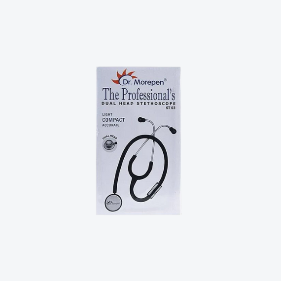 Dr. Morepen ST03 Dual Head Stethoscope Dr. Morepen ST03 Dual Head Stethoscope