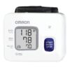 HEM 6161 2 Omron HEM 6161 Fully Automatic Wrist Blood Pressure Monitor with Intellisense Technology, Cuff Wrapping Guide and Irregular Heartbeat Detection for Most Accurate Measurement (White)