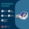 HEM 7124 2 Omron HEM 7124 Fully Automatic Digital Blood Pressure Monitor Medium Cuff (22-32 cm)