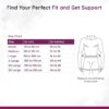 Size chart Flamingo Abdominal Belt
