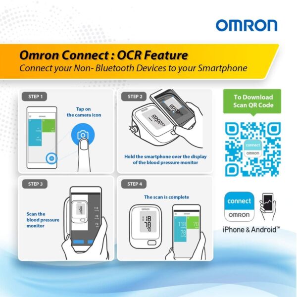omron 7121j 3 Omron HEM 7121J Fully Automatic Digital Blood Pressure Monitor