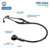 Life-Line Stethoscope Gold STH009
