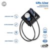 Alpha 3 LIFE LINE Alpha (Dx.) Aneroid Dial Type Sphygmomanometer, Accurate Measurement BPMB036