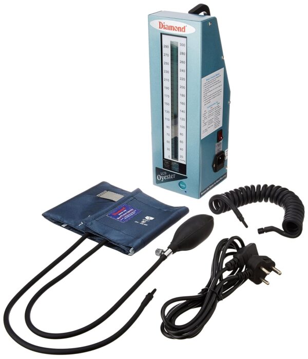 Diamond Blood Pressure Monitor LCD Oyster - Desk Top Model - BPDG 334