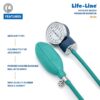 Beta Dial 2 LIFE LINE Beta Aneroid Dial Type Sphygmomanometer offers accurate measurements and superior build quality.
