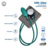Beta Dial 3 LIFE LINE Beta Aneroid Dial Type Sphygmomanometer offers accurate measurements and superior build quality.