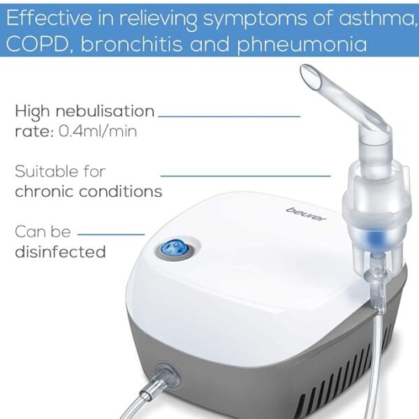Beurer IH 18 Nebulizer with Two Mask German Technology