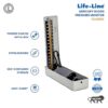 LL Classic 3 Life-Line Classic Mercurial Blood Pressure Monitor | Mercury Sphygmomanometer BPMB025