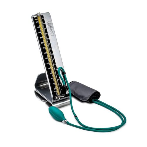 LL Inc 1 Life-Line Mercurial Blood Pressure Monitor Desk Model Inclined | Sphygmomanometer Mercury BPMB031