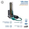 LL ST Desk 3 Life-Line Standard Mercurial Blood Pressure Monitor Desk Model | Sphygmomanometer Mercury BPMB032