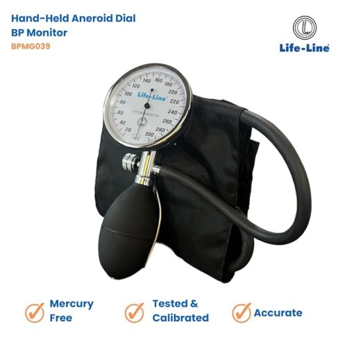 Life-Line Hand-Held palm3 Life-Line Hand-Held Aneroid Blood Pressure Apparatus (Palm Type)