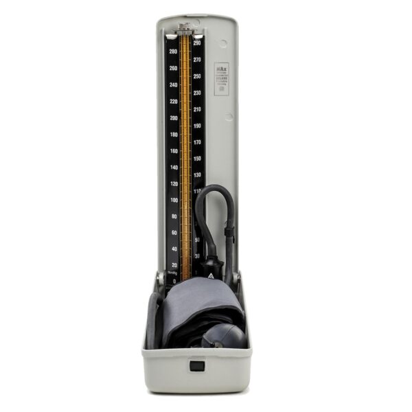 Max Deluxe BP-1 Life LINE Max Deluxe Portable Mercurial Blood Pressure Monitor Combo | Accurate Measurements | Superior Build Quality | BP Apparatus Manual | Mercury Sphygmomanometer Machine BPMB042