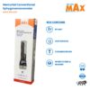 Max Deluxe BP-3 Life LINE Max Deluxe Portable Mercurial Blood Pressure Monitor Combo | Accurate Measurements | Superior Build Quality | BP Apparatus Manual | Mercury Sphygmomanometer Machine BPMB042