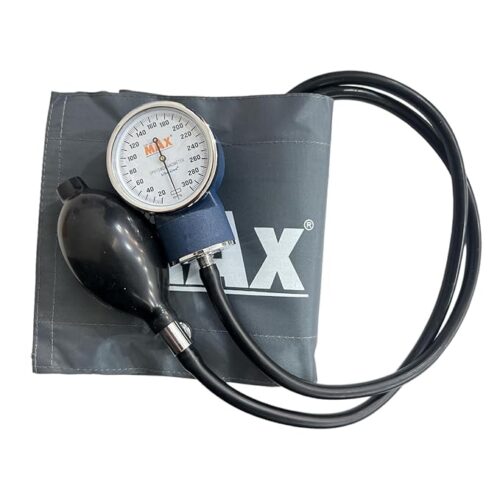 Max Dial 1 Life-Line MAX Aneroid Dial Sphygmomanometer for Monitoring Blood Pressure