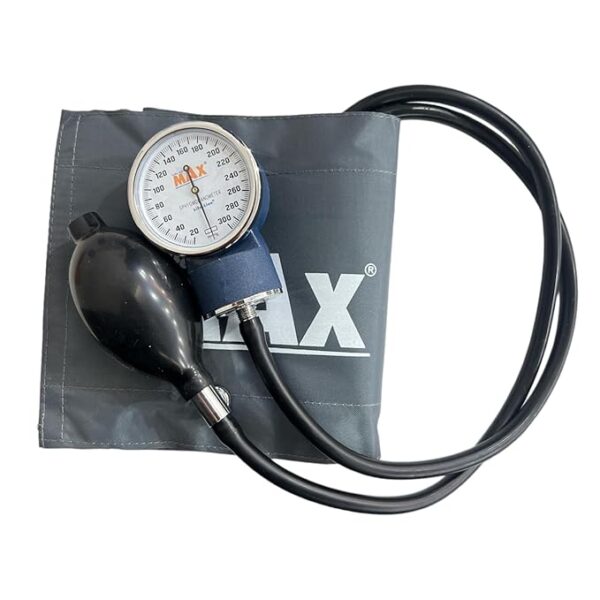 Max Dial 1 Life-Line MAX Aneroid Dial Sphygmomanometer for Monitoring Blood Pressure