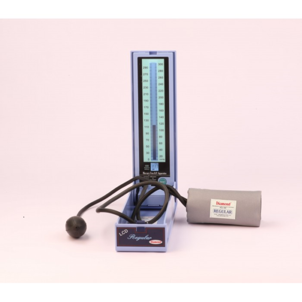 Diamond Blood Pressure Monitor LCD REGULAR  (VELCRO CUFF, BATT) BPDG 034