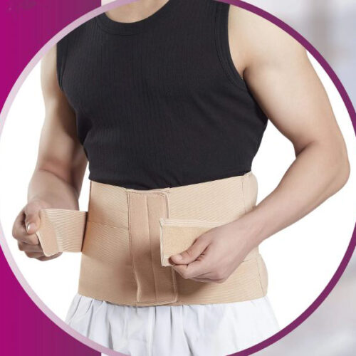 Beige Flamingo Contoured L.S. Support Belt