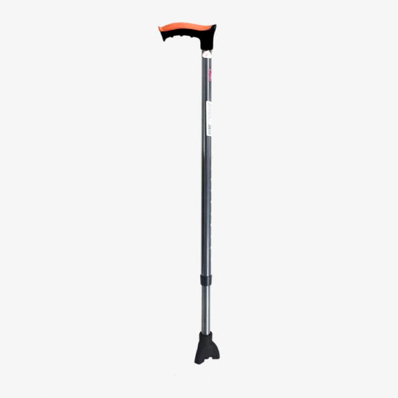 OC-2109 Stick-Black Flamingo Walking Stick with Tri Leg Bottom (OC-2109)