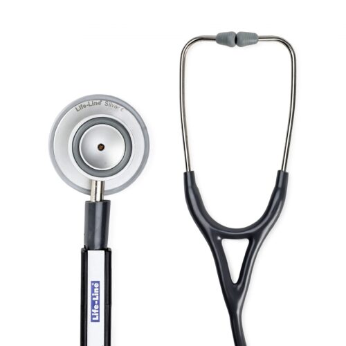 Silver 1 Life-Line Stethoscope Silver