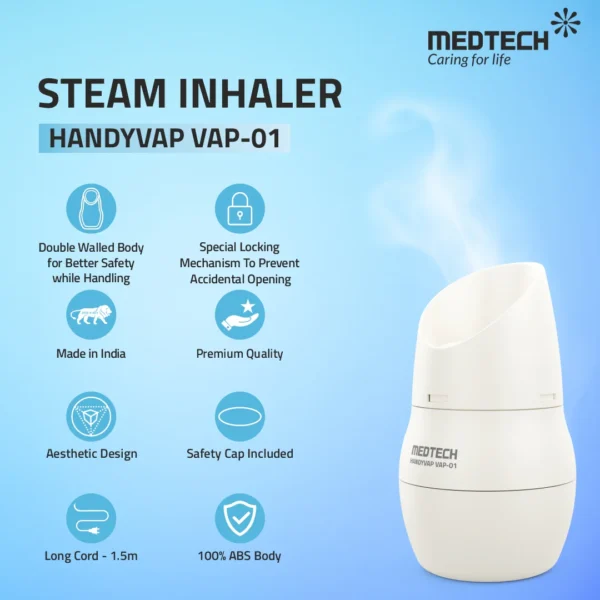 Medtech Handyvap Steam Inhaler VAP-01