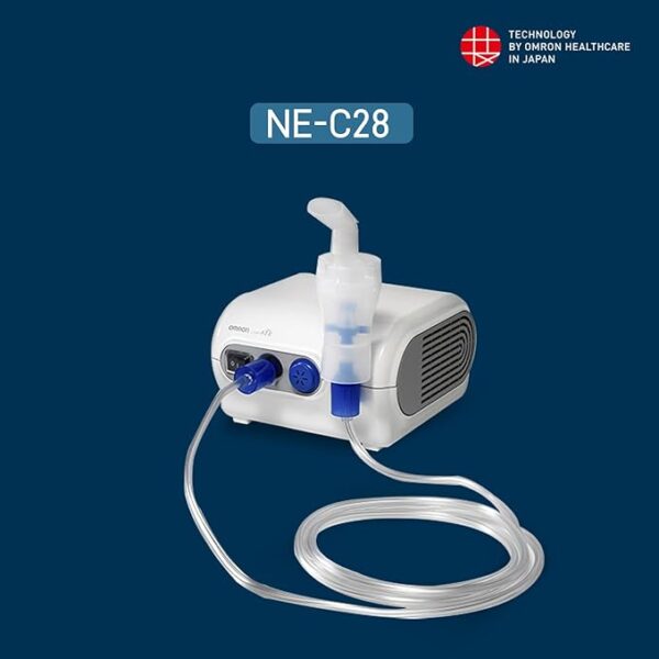 Omron NE C28 Compressor Nebulizer For Child and Adult With Virtual Valve Technology