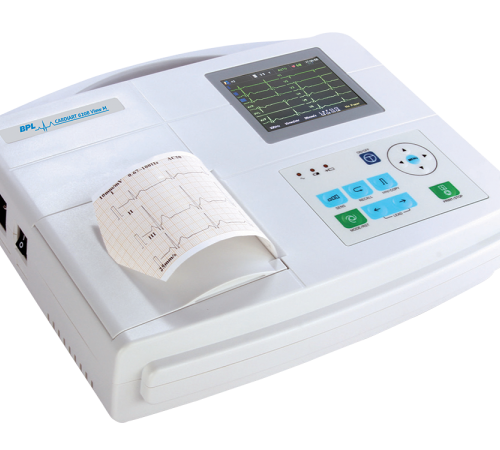 CARDIART-6208-View-1 BPL 3-channel ECG Machine Cardiart 6208 View