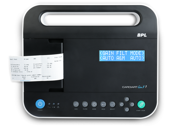 CARDIART-GenX-1-top-view BPL Cardiart Single-channel ECG Machine GenX1