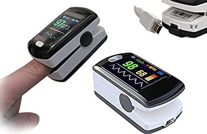 CMS50E 1 Contec OLED Fingertip Pulse Ox CMS50E with PC Software