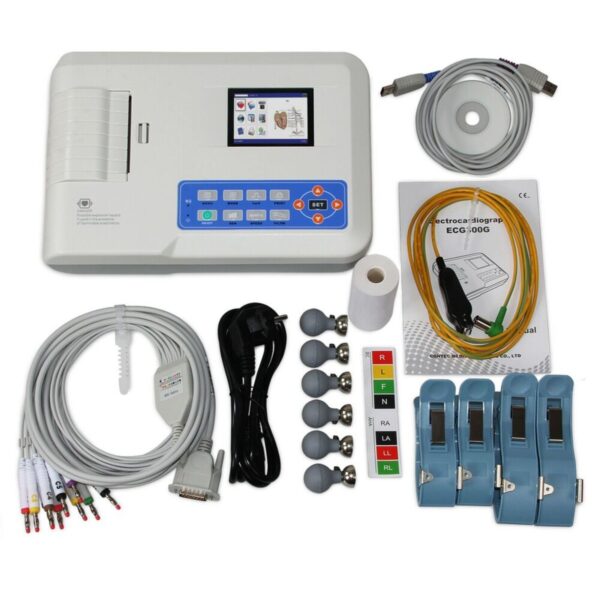 Contec_300GA_3_Channel_ECG_Machine__2_ S.Cure 3 Channel ECG Machine Model No. ECG 300
