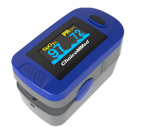 ChoiceMMed MD300C2 Fingertip PulseOximeter with multidirection display