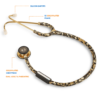 LIFE LINE 'CHEETAH GOLD II' Stethoscope (Gold Plated Finish) | Dual Side Diaphragm Chest Piece for Adult and Pediatric | Suitable for Doctors and Students