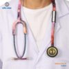 Add a heading - 22 LIFE LINE 'GALAXY PRO II' Stethoscope (Rainbow Finish) | Dual Side Diaphragm Chest Piece for Adult and Pediatric | Suitable for Doctors and Students