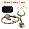 LIFE LINE 'CHEETAH GOLD II' Stethoscope (Gold Plated Finish) | Dual Side Diaphragm Chest Piece for Adult and Pediatric | Suitable for Doctors and Students