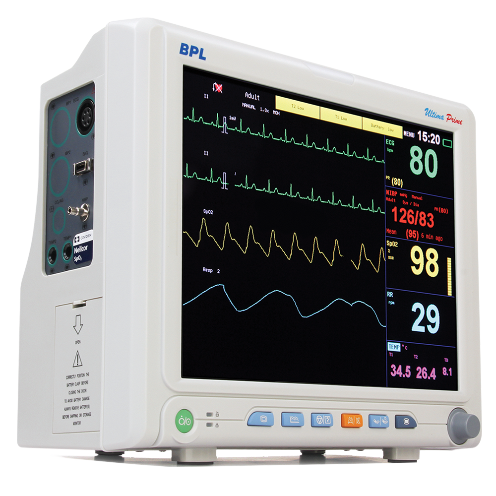 Contec CMS 5100 Patient Monitor (SpO2, NIBP, TEMP, PR)