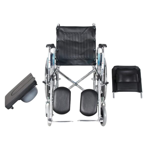 Hero Eco Med Mediva Manual Reclining Commode Wheelchair MHL 1006