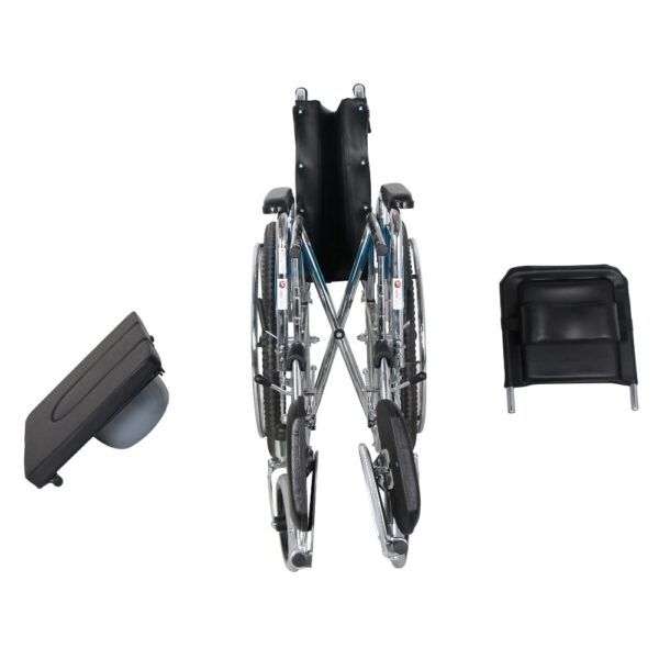 Hero Eco Med Mediva Manual Reclining Commode Wheelchair MHL 1006