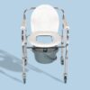 MHL-3003-2 Hero Eco Med Mediva Commode Chair with Arm Support and wheels MHL 3003