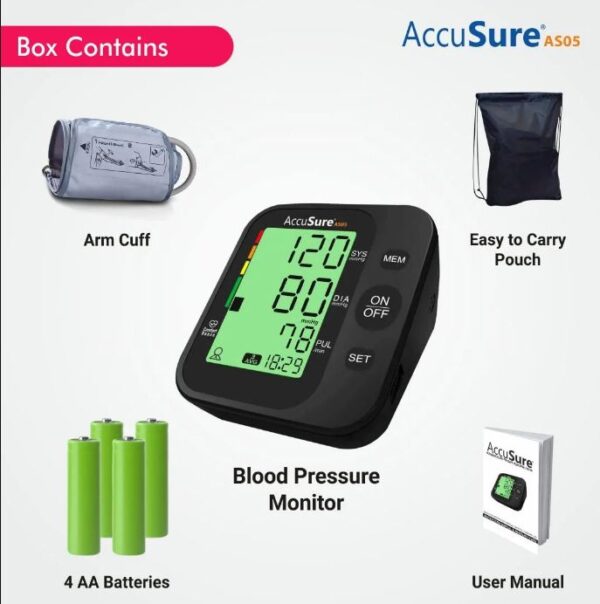 AS05-3 AccuSure AS05 Blood Pressure Monitor