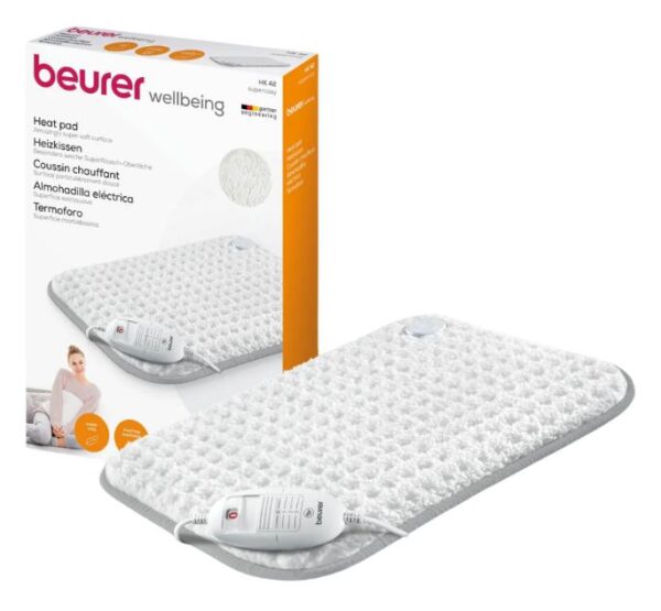 HK-42 Heat Pad-2 Beurer HK 42 Supercosy Heating Pad White