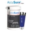 Simple Test Strips-25T-2 AccuSure Simple Blood Glucose Test Strip – 25 Strips