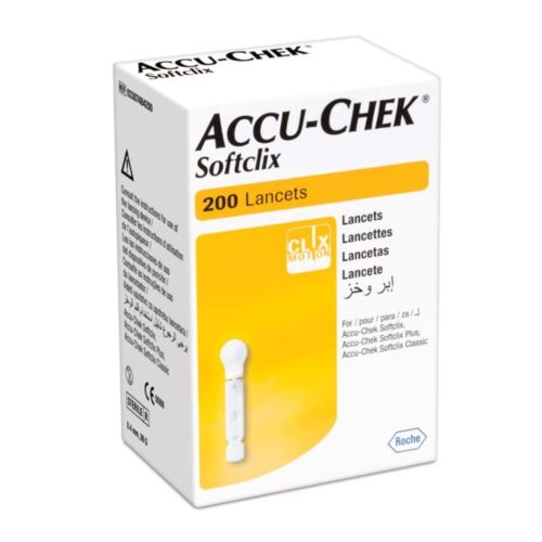 Version 1.0.0 Accu-Chek Softclix Lancet, Pack of 200