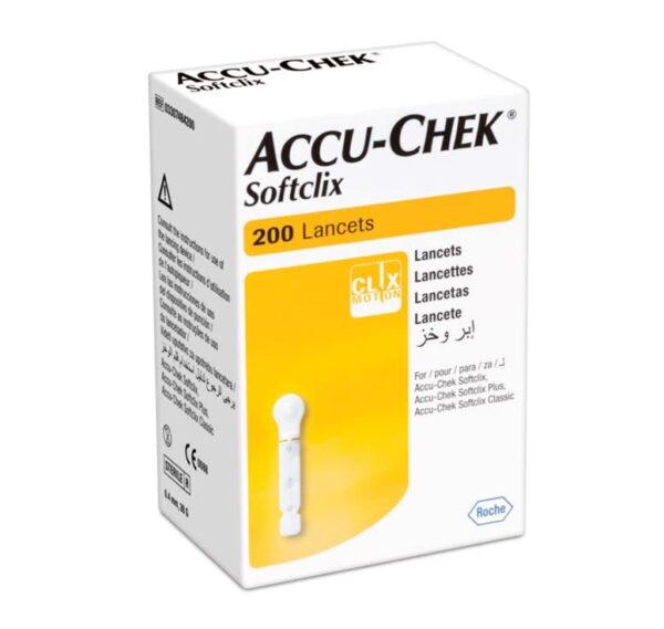 Version 1.0.0 Accu-Chek Softclix Lancet, Pack of 200