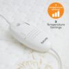UB 33 Electric Blanket Single-2 Beurer UB 33 Fleece Heated Under Blanket for Single Bed