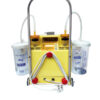 EUROVAC ADVANCE-Back Anand Portable Suction- Oil Free Diaphagm Pump and electronic cut off sensor, SS Handle & 1 more sensor and Tubing (Model- EUROVAC ADVANCE)