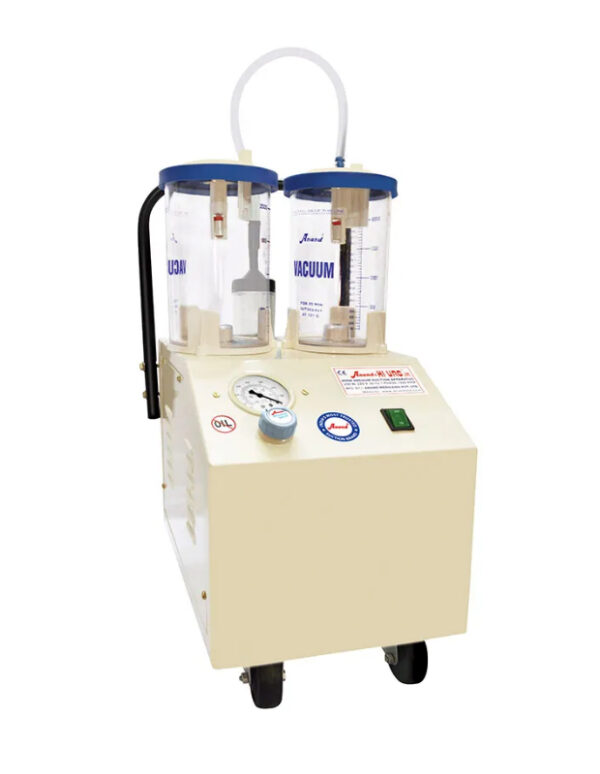 Hi-Vac JR, MS Anand Rotary Pump, 35 ltrs/min with 2 x 2 ltr Polycarbonate Jars (Model - HI-VAC JR)