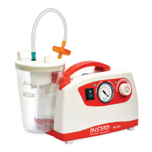 Instad-AC-DC Anand Oil Free Piston Pump Suction with internal rechargeable battery (Model- INSTAD AC/DC)