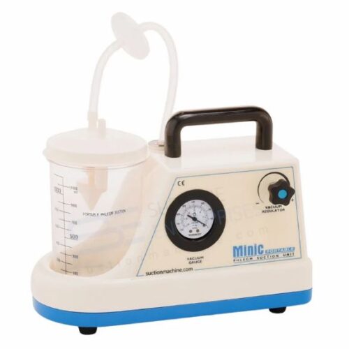 Minic Supreme Portable Phlegm Suction Machine (Model - Minic)