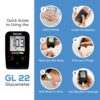 GL 22 Glucometer-4 Beurer Glucometer Machine with 10 Strips ( GL-22 )