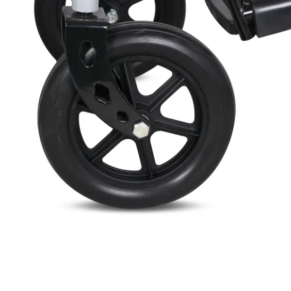POWERWHEELCHAIR-Pic5 Hero MHL 1007 (LFP) Electric Wheelchair with Metal rim rear wheels - Lithium battery
